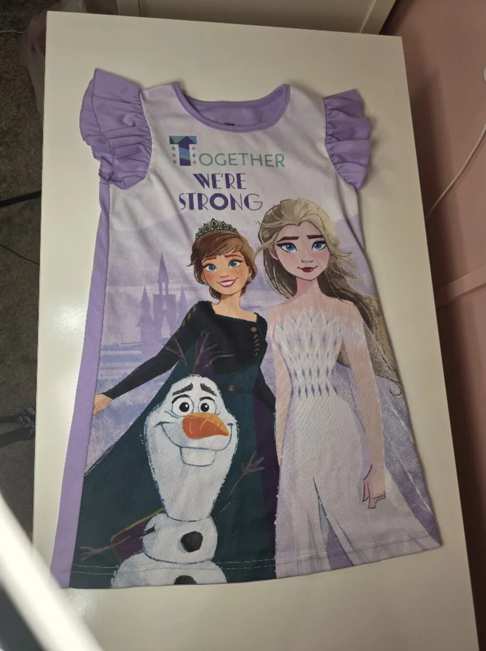 Disney Frozen Lavender Nightgown Size 6